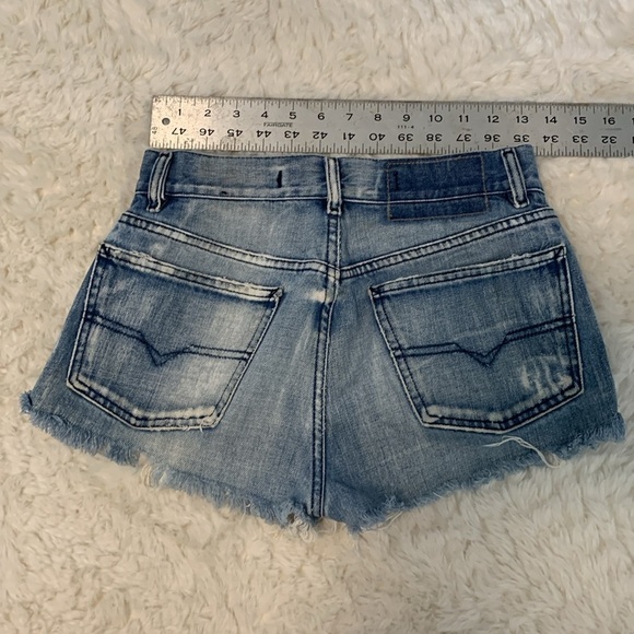 Vintage Diesel Cut-Off Denim Shorts - Picture 6 of 11